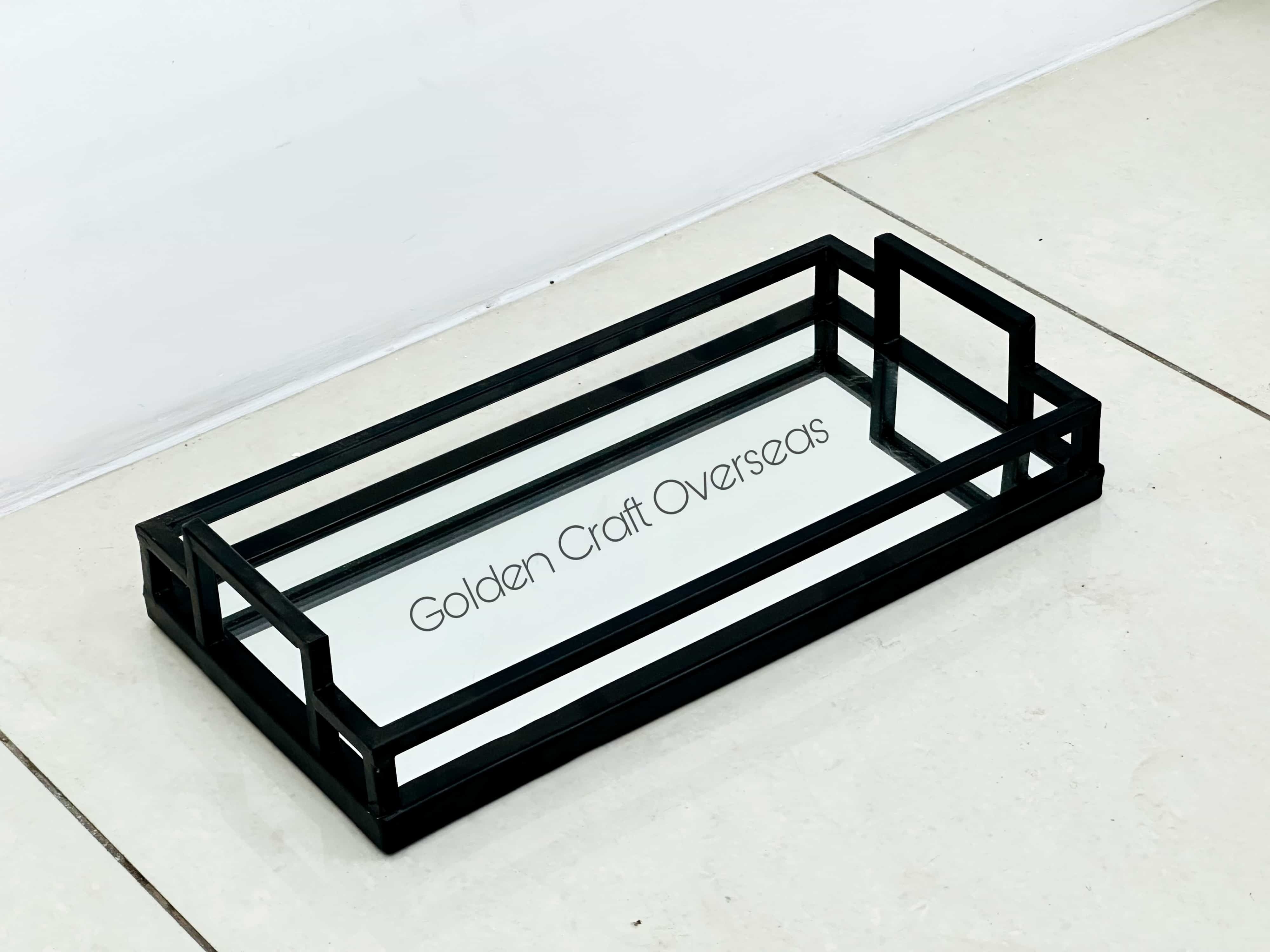 Rectangular Mirror Tray