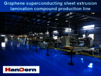 Graphene Superconducting Sheet Extrusion Lamination Compound machine