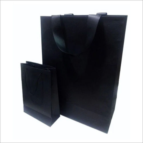 Black Paper Bag