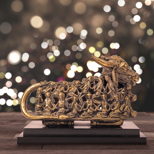 Jaali Nandi Dhokra Art