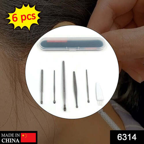 6PCS EARWAX REMOVAL KIT (6314)