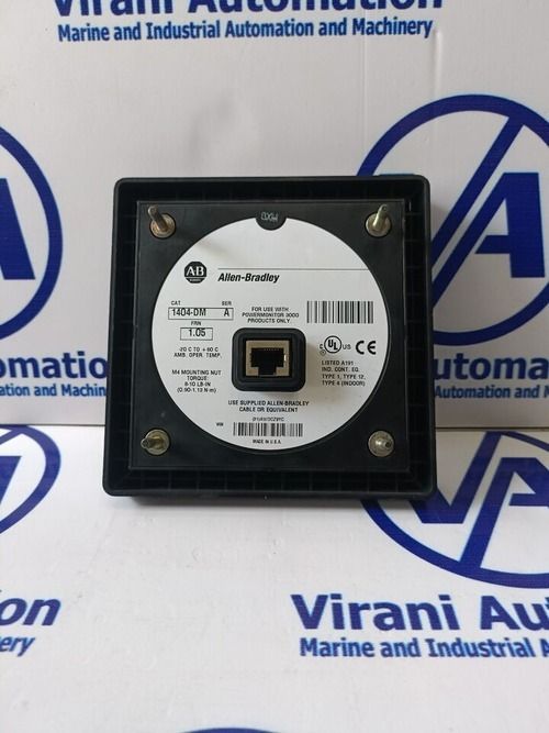 Allen-Bradley Powermonitor 3000 1404-DM Ser A 1404-M505A-000 Ser A