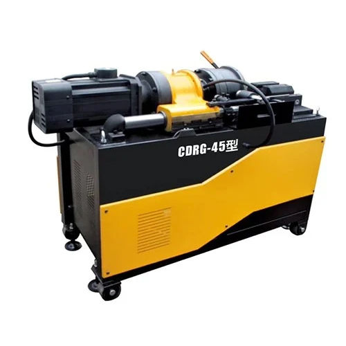 Black Tmt Rebar Threading Machine