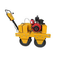 Fvr600 Walk Behind Roller - Aluminum, 1380x920x110cm, Yellow | Semi-automatic Control, Hydraulic Steering, Environmentally Friendly, 5hp Honda Engine, High Efficiency