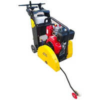 5 Hp Greaves Engine Concrete Road Cutting Machine - Carbon Steel, 125mm Max Depth, Yellow Color | Eco-friendly, High Efficiency, Human Machine Interface, Chrome Plated Finish