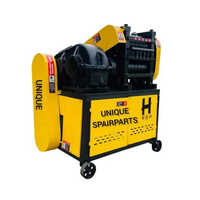 Scrap Straightening Machine - Aluminum Alloy Construction , Yellow Color, Chrome Plating Finish | High Efficiency, High Performance, Eco Friendly