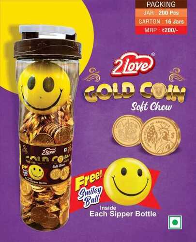 Gold Coin Toffee Smile