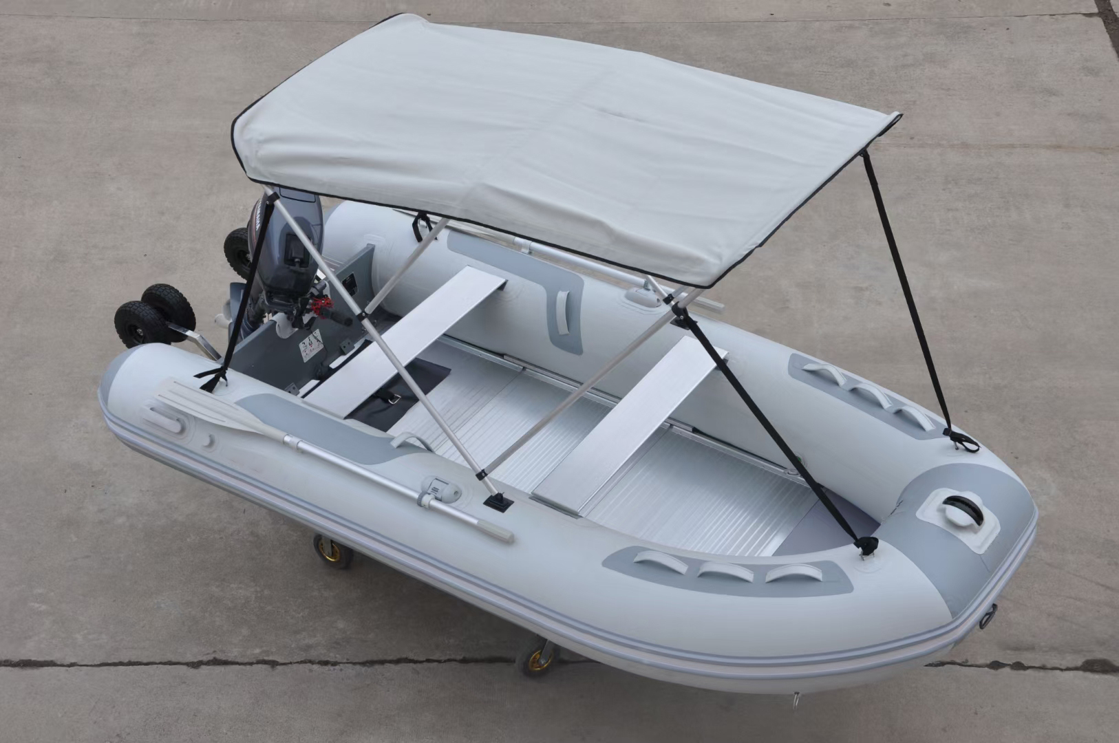 Inflatable Boat Inflatable Kayak Canoe Rubber Boats PVC boats Hypalon Boats 470cm Red color