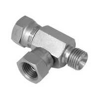 Female Run Tee - Stainless Steel, Size Range 1/4-1 Inch, 3000 Psi Pressure Rating, -20â°c To 120â°c Temperature Range | Threaded/flanged Connection, Iso 9001 Compliance