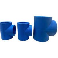 Plastic Tee - Durable Polyethylene Material, 3 Inch Size - Versatile For Various Applications, Lightweight Design