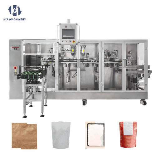 Automatic premade doypack fill seal packing machine premade small pouch ffs packaging machine for food beverage