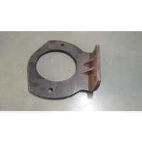 Pump Mounting Bracket - Mild Steel, Customized Size, Black | Industrial Usage With Enhanced Stability And Durability