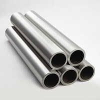 Nickel Alloy Pipe - 6m & 12m Round Shape | Silver Color, Durable Material