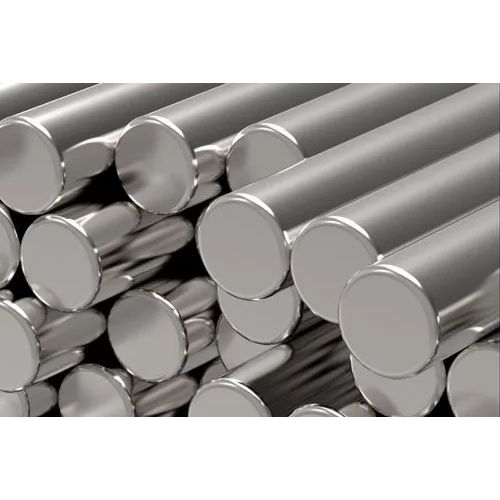 Duplex 2205 Round Bar - 6 Meter Length 2-3 Inch Size Silver Color Galvanized Surface Treatment