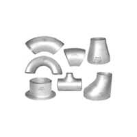 Elbow Tee Reducer Stubend - Stainless Steel, Round Shape, Silver | Corrosion-Resistant Design, Durable Long-Lasting Performance