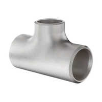 Stainless Steel Tee - 2 Inch | Silver Finish, Durable And Corrosion-resistant Design