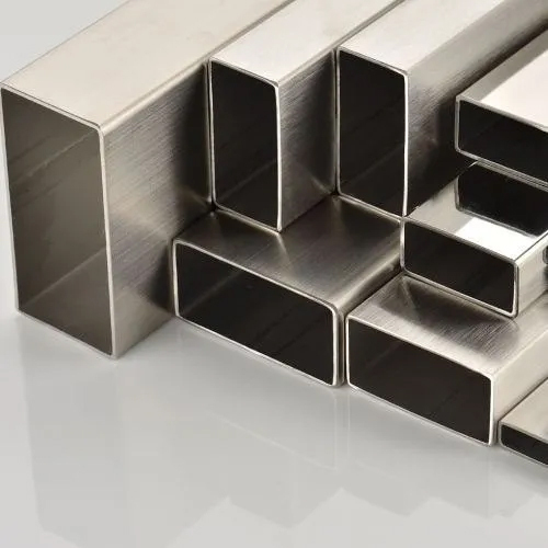 Silver 409 Stainless Steel Square Welded Pipe