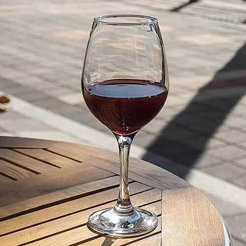 Smartserve Queen Imported RedWhite Wine Glass Set 360ml Set of 6 Gift Box