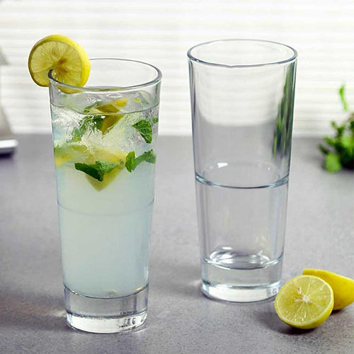 Transparent Uniglass Oxford Highball Waterjuicemocktailvodkacocktail Glass Set 330 Ml