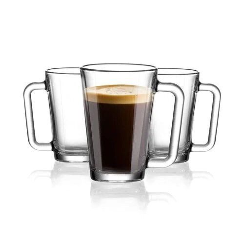 Transparent Uniglass Imported Angeles Glass Coffeetea Mug Sets 260ml