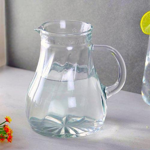 Oberglas Salzburg Imported CarafePitcherWaterJuiceCocktailWhiskeyMilk Glass Jug 1 Litre (1000ml)