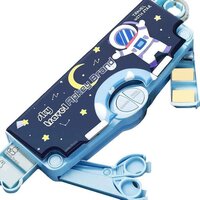 MULTIFUNCTIONAL PENCIL BOX FOR KIDS SPACE PENCIL BOX FOR BOYS KIDS PENCIL BOX FOR BOYS AND GIRLS (0052)