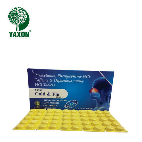 YAXON COLD AND FLU TABLET
