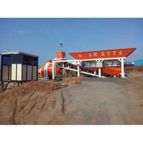 Reversible Drum Concrete Mixer Plant