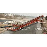 Orange Automatic Canal Paver Machine