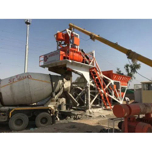 Twin Shaft Concrete Batching Plant