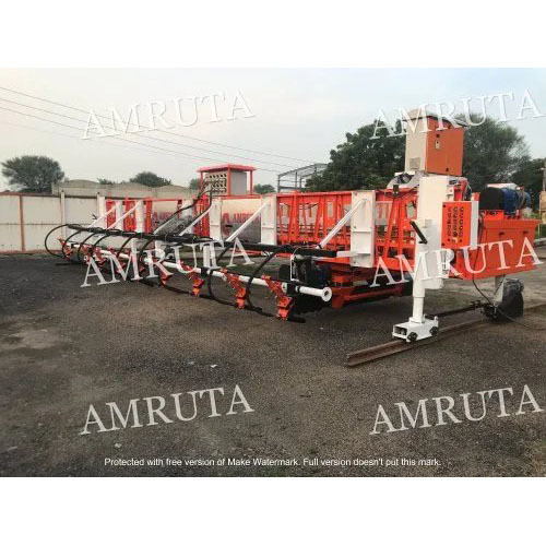 Fixed Form Concrete Paver Machine