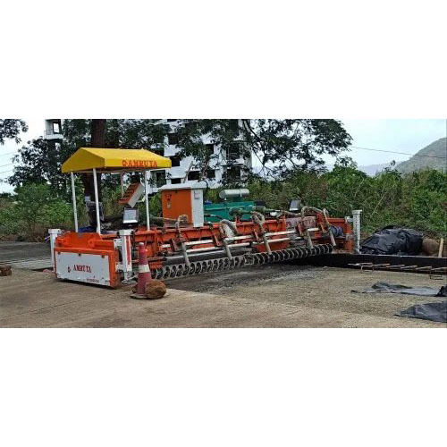 Concrete Roller Screed Paver Machine