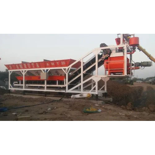 Twin Shaft Mobile Batching Plant