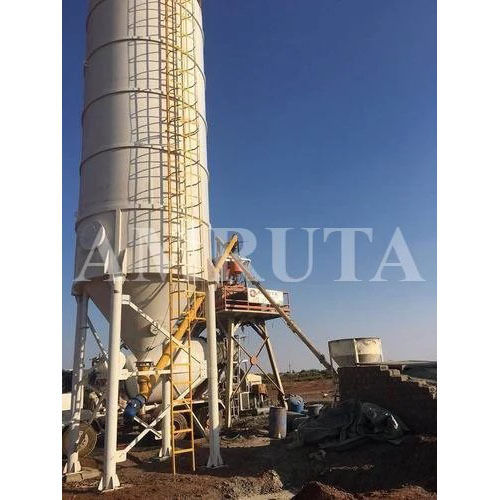 White Cement Storage Silo