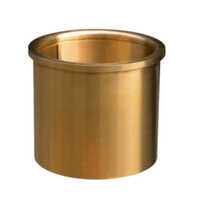Aluminum Bronze Bushes - Customized Smoother Design | Golden Color, Durable Aluminium Bronze Material