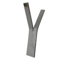 Y Shape Stainless Steel Refractory Anchors - High-grade Stainless Steel, Various Sizes Available, Galvanized Finish, Grey | Heavy-duty Design For Industrial Use