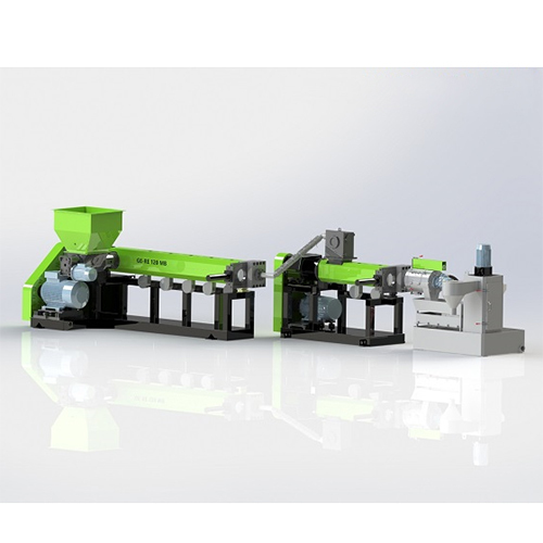 Double Stage Plastic Recyling Machine