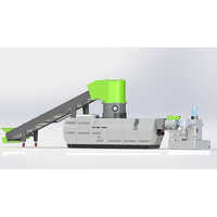 Plastic Recyling Machine With Attached Agglo