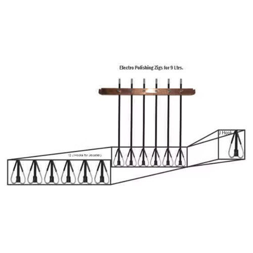 Semi Automatic 9 Ltrs Electro Polishing Machine For Gold And Silver Zigs