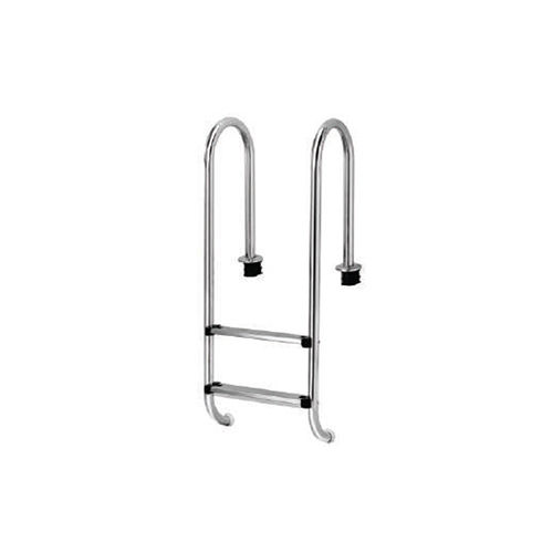 Stainless Steel Pool Ladder - 304 & 316 Polished Finish, 42mm & 38mm Tube Diameter, Complete with Anchoring Fixtures