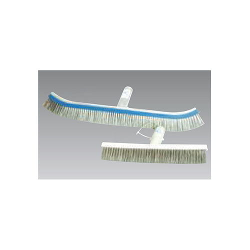 Stainless Steel Algae Brush For Swimming Pool - Color: White