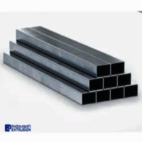 Aluminium Square Pipe - Aluminium Material, 12ft & 15ft Length, Silver Color, Industrial Grade, Hardness Rated, Alloy Composition, Warranty Included