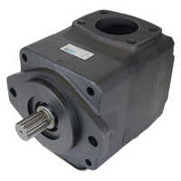 Single Vane Hydraulic Pump - Color: Black