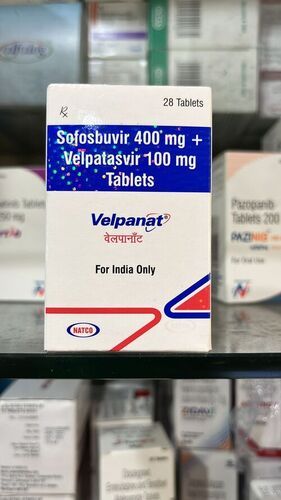 Sofosbuvir 400mg Velpatasvir 100mg Tablets