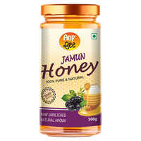 Raw Unfiltered Natural Aroma Jamun Honey - Glass Jar, Food Grade, Nil Moisture, 2-year Shelf Life | Pure Honey Nourished By Jamun Aroma