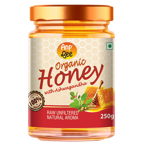 250gm Organic Honey with Ashwagandha