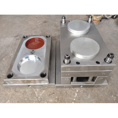 Silver 96Mm Plastic Jar Cap Injection Mould