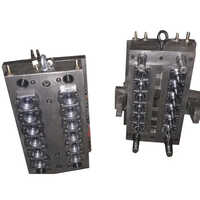 12 Cavity Preform Mould - Color: Silver