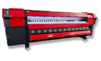 Flex Printing Machine - 3.2m Print Width, 60mâ²/hr Speed, 1440dpi Resolution | Eco-solvent Ink, 3kw Power For Large Format Textile, Vinyl, And Banner Printing