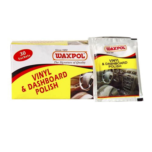 Waxpol Vinyl And Dashboard Polish 10 Ml Sachet Application: Industrial